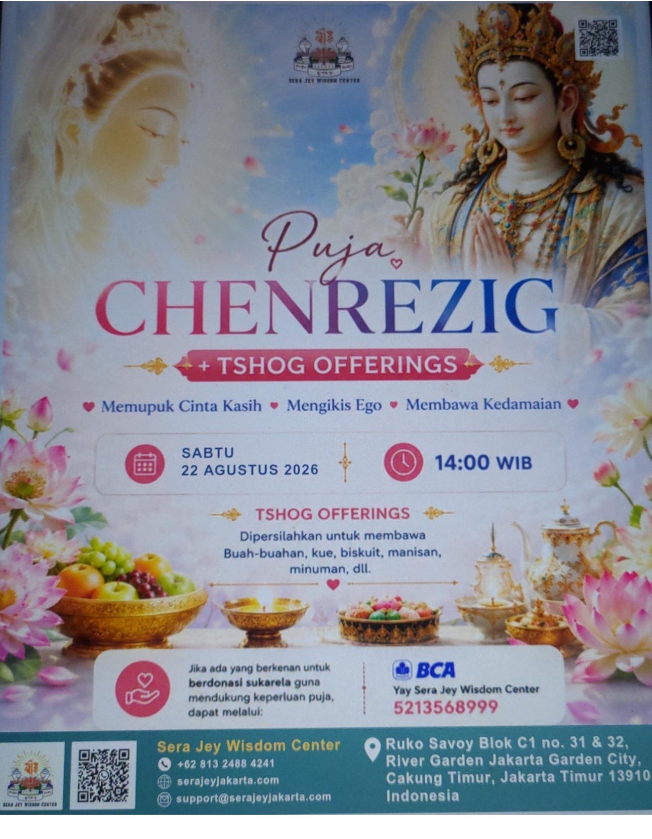 Puja Chenrezig · Prayer of Compassion