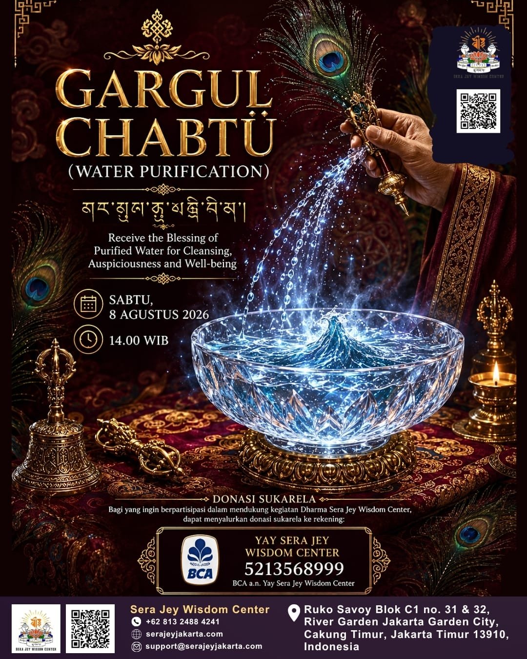 Gargul Chabtü Prayer · Water Purification