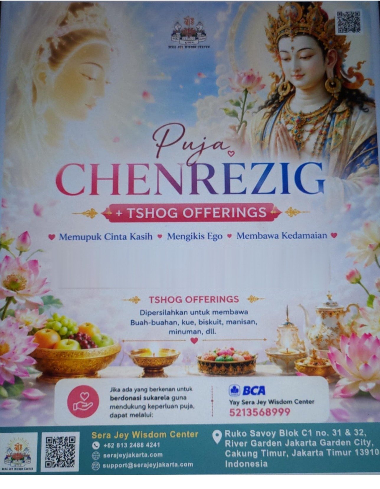 Puja Chenrezig · Prayer of Compassion