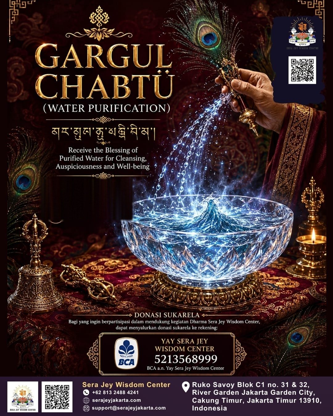 Gargul Chabtü Prayer · Water Purification