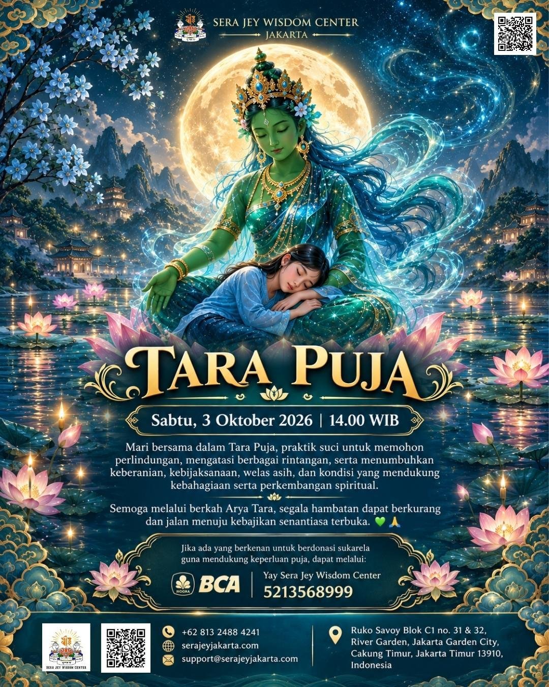 Tara Puja · Prayer to Arya Tara
