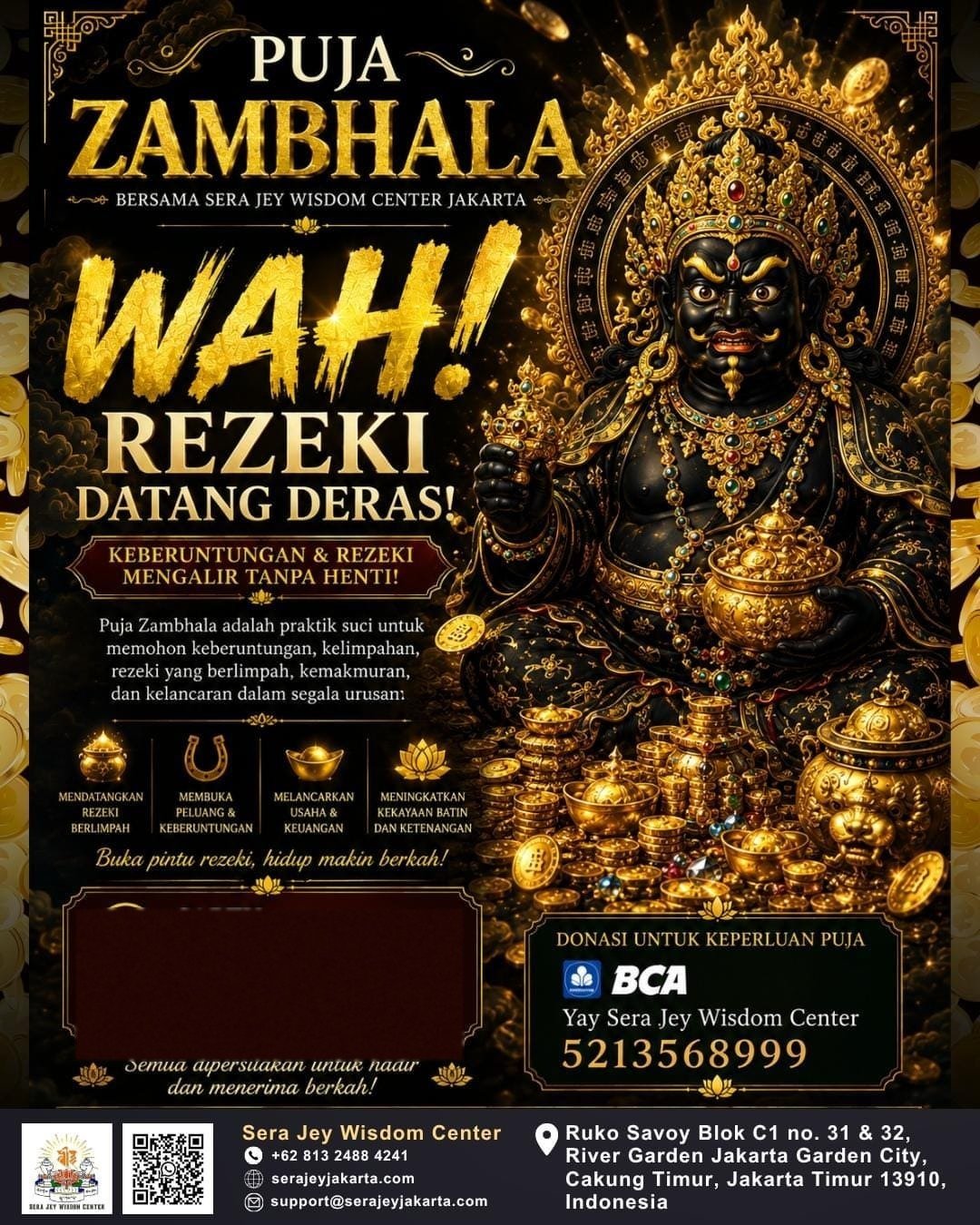 Puja Zambhala · Prayer for Prosperity